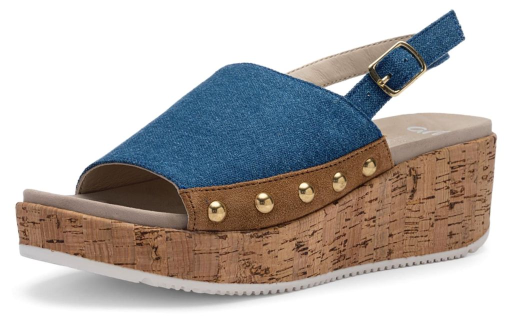 Ara Keilsandaletten Damen 32313938383331 Blau 41 EU