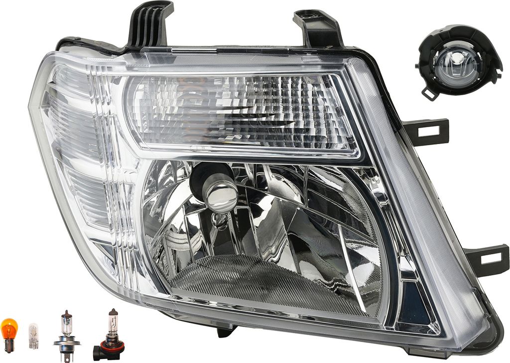 Johns, Scheinwerfer Osram Night Breaker Laser passend für Nissan Pathfinder R51 R Nebel 260105X10B 26150EA500 26150EA525