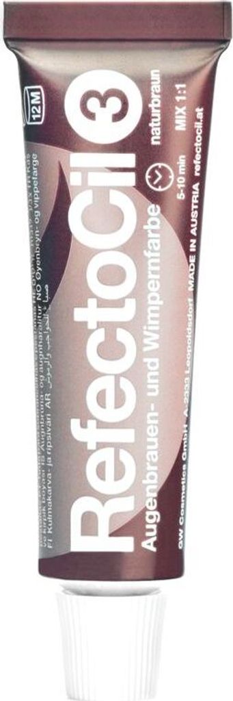 RefectoCil Eyelash and Eyebrow Tint (Natural Brown) 15 ml Produktbild 4