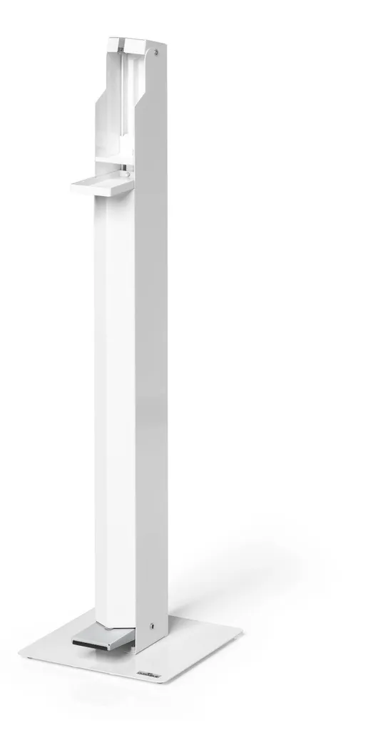 DURABLE 589502 Distributeur de désinfectant sur pied 0,5 L blanc