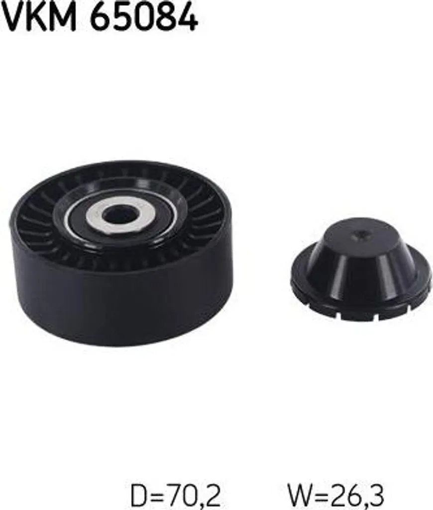 Rouleau de renvoi haute durabilité SKF VKM 65084 pour Santa Fe et iX55