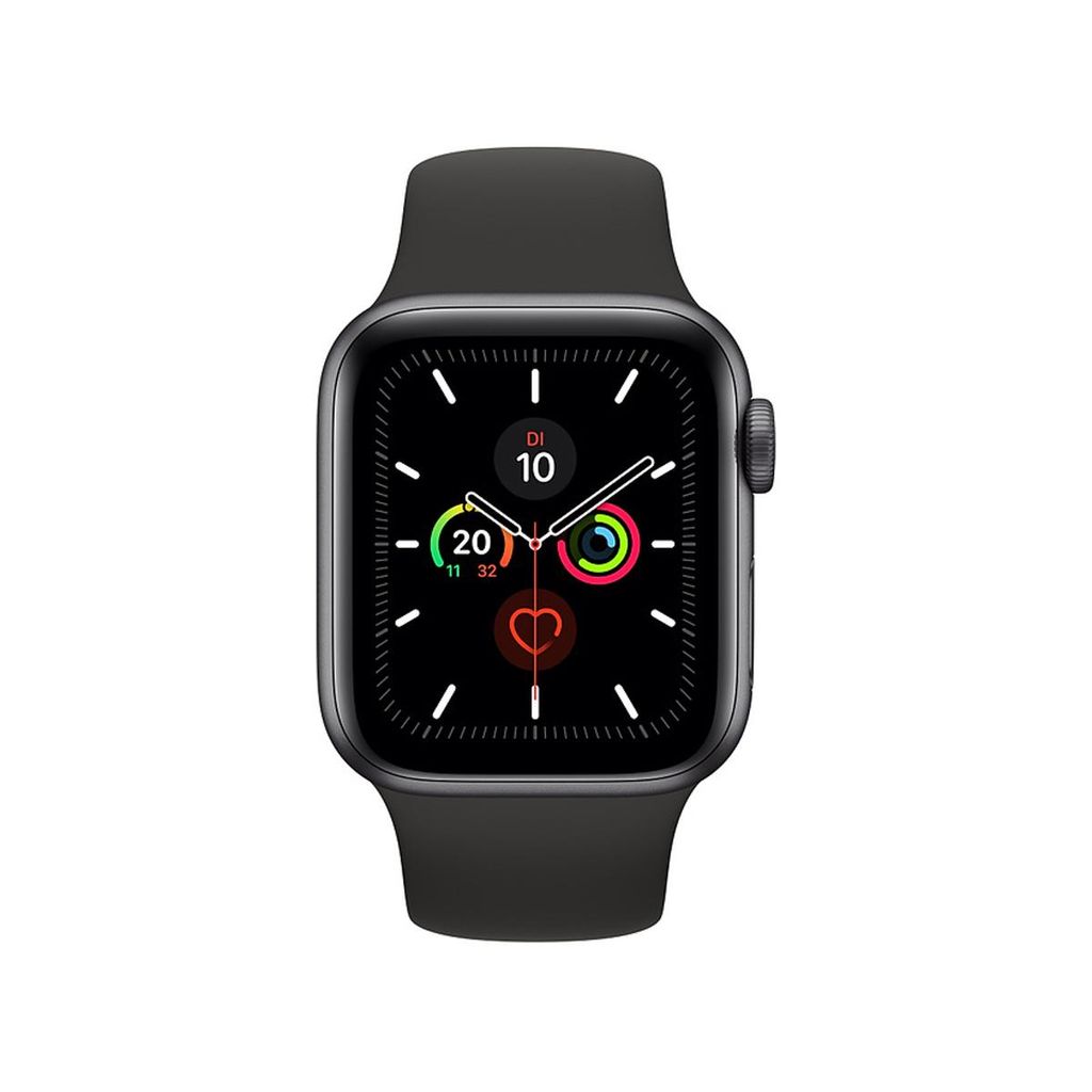 Grey, Apple Series Watch 5 Aluminium Space