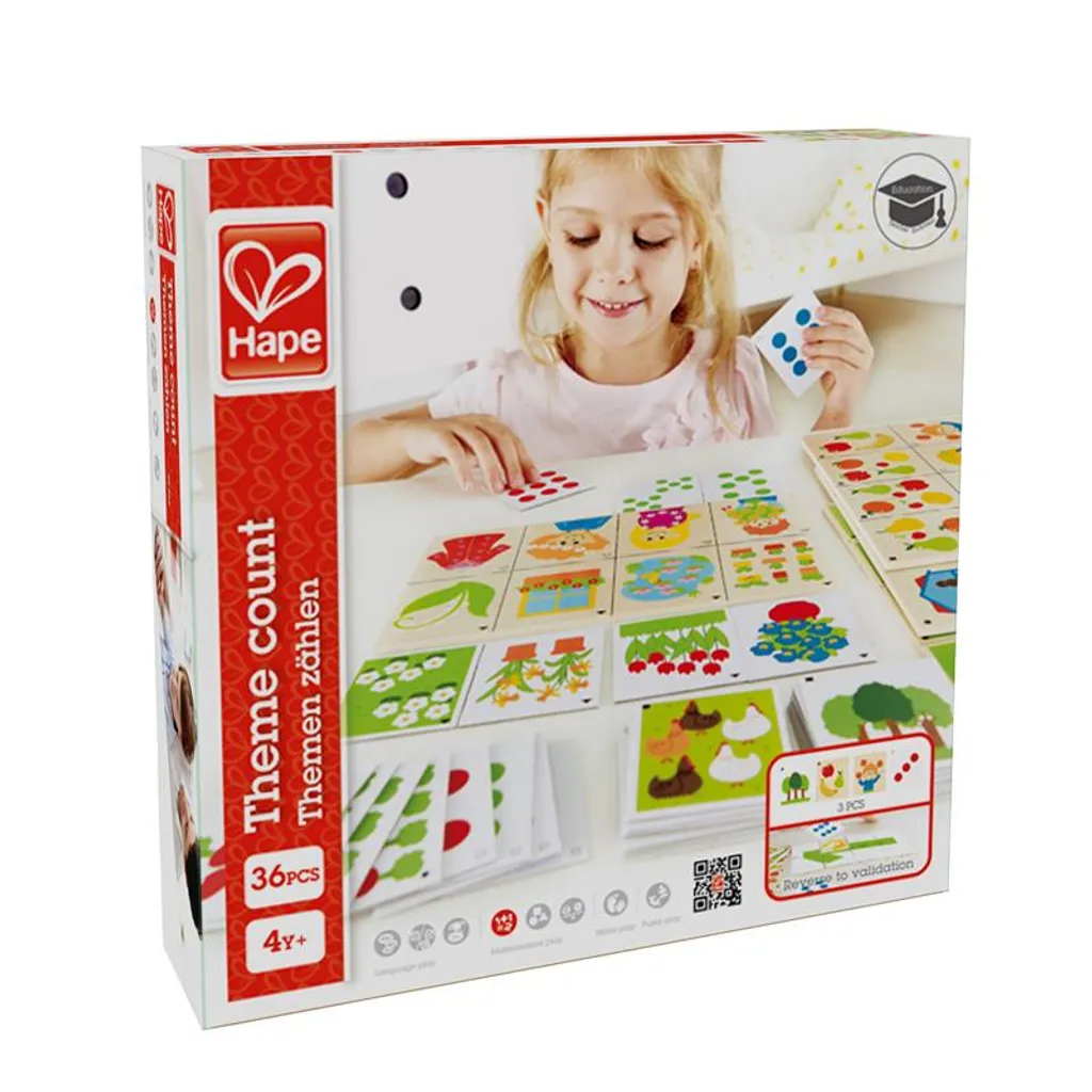 Apprendre à Compter avec Hape Home Education E6303 Jeu de Maths Créatif - 2