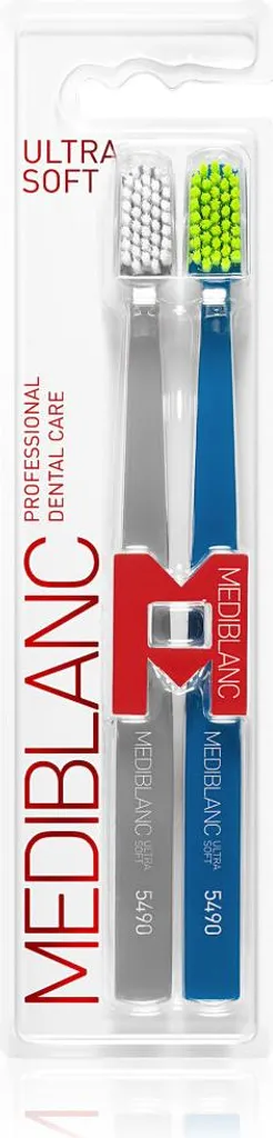 Stop aux gencives irritées - Brosse à dents ultra douce Pack Duo 2pc