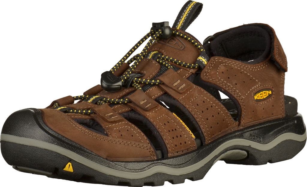 Keen Rialto Bison/Black /Herren /Sandalen /Wasserabweisend /Atmungsaktiv