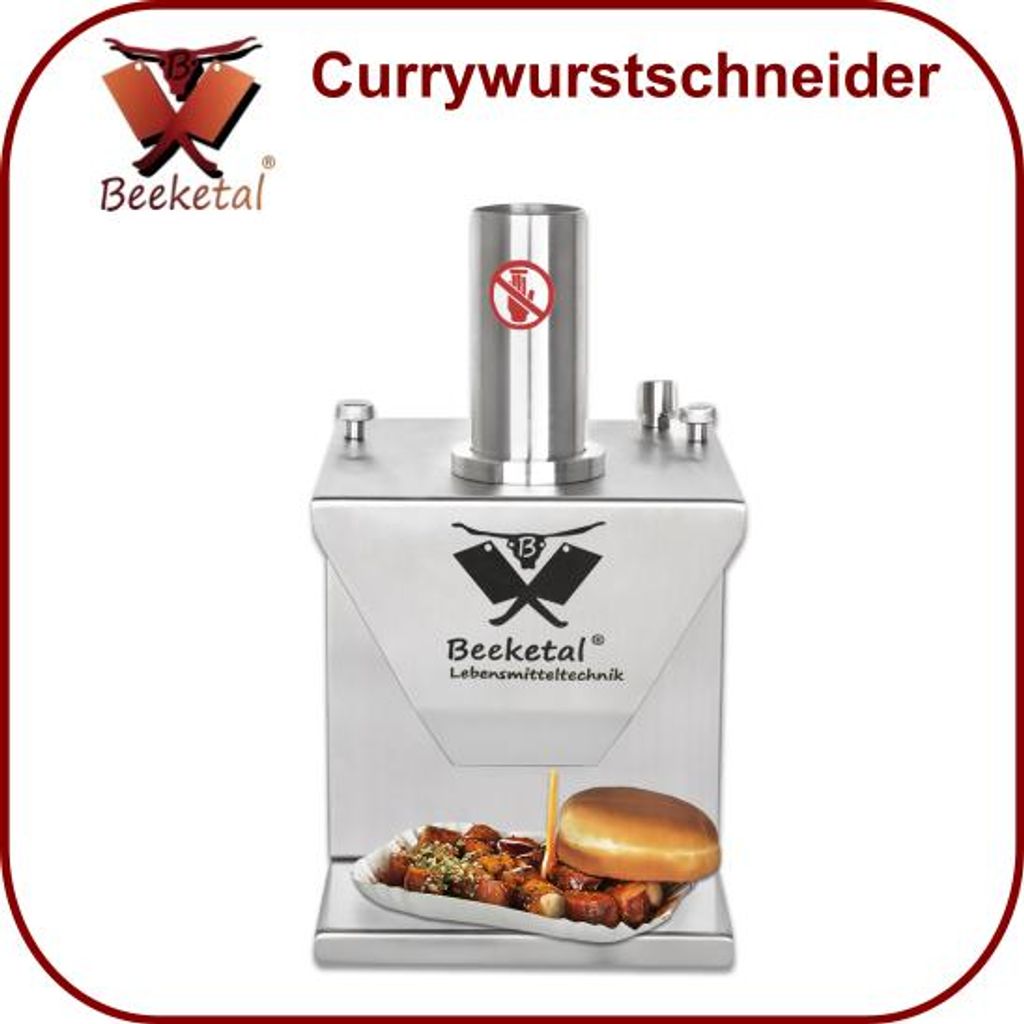 Beeketal Curry Wurstschneider Currywurstschneider CSB-3E Produktbild 