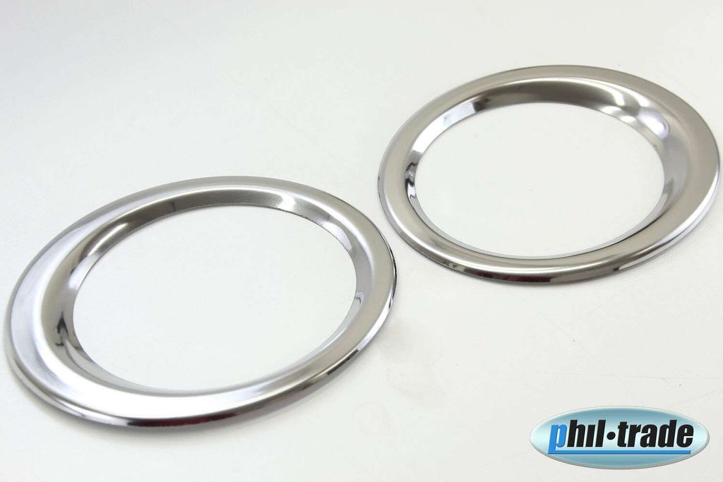 Edelstahl-Nebelscheinwerfer und Chromringe für Nissan Produktbild 