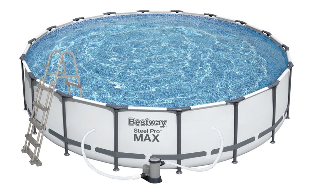 Buitenzwembad, stalen frame, Steelpromax - 549x122 cm Productafbeelding 