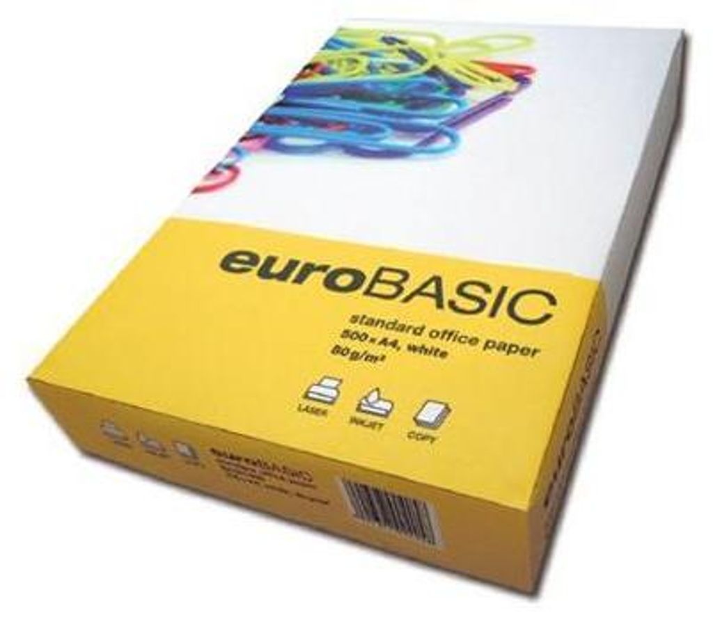 Europaper EUROBASIC A4, 80g/m2, 1x500 listov Obrázok produktu 