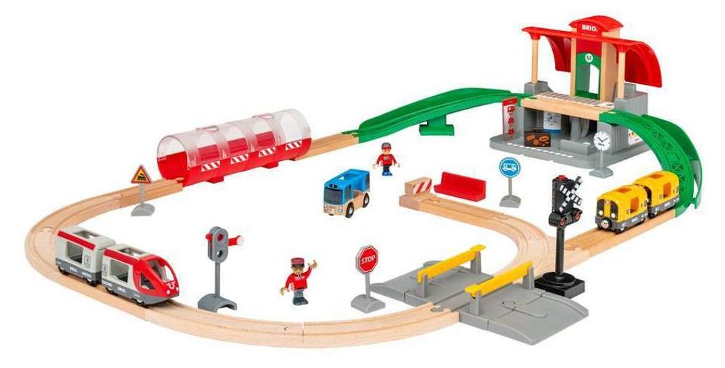 Großes City Bahnhof Set BRIO 63398900 Produktbild 