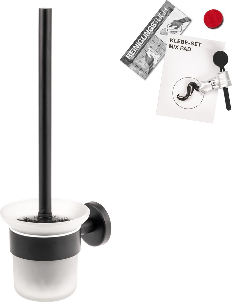 bremermann Bad-Serie PIAZZA BLACK - WC-Garnitur inkl. Produktbild 