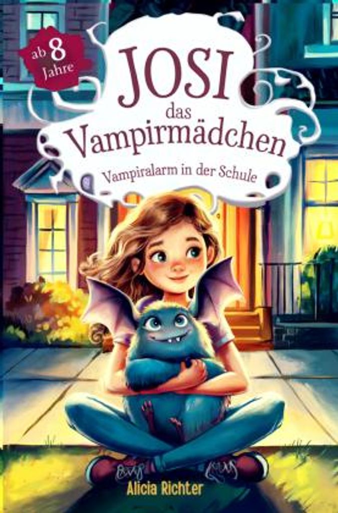 Josi - das Vampirmädchen - Ein spannendes Kinderbuch ab 8 Jahren über Mut, Freundschaft und die Kraft, anders zu sein (Große Schrift für Erstle...