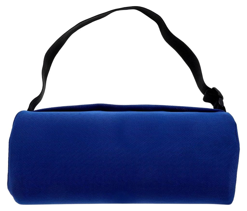 Orthopädisches Rückenkissen mit verstellbarem Gurt und waschbarem Baumwollbezug für die untere Rückenlehne im Auto und als ergonomisches Kissen...