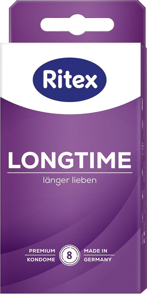 Preservativi Ritex - Per un'intimità spensierata LONGTIME - Immagine del prodotto 