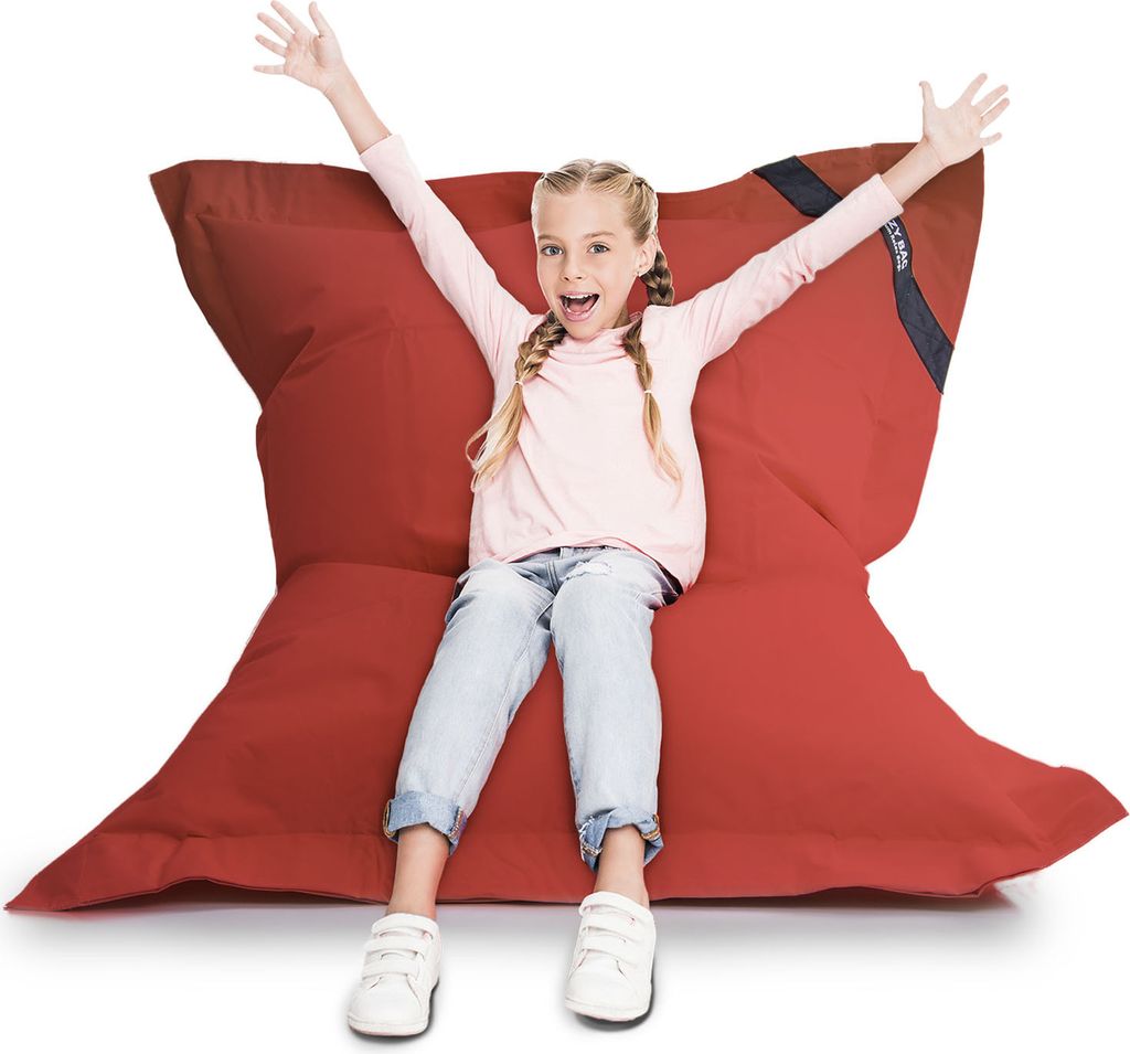 Pouf Lazy Bag XL 250 litres, rouge - Pouf géant imperméable Image du produit 