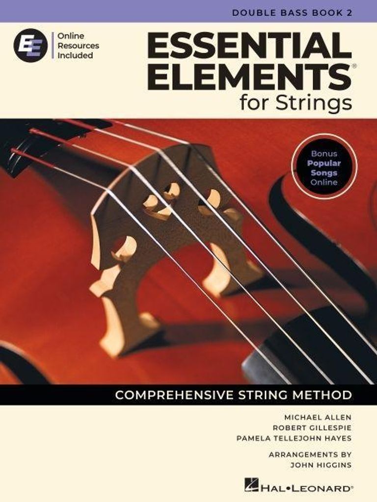 Essential Elements for Strings - Double Bass Book 2 with Online Resources