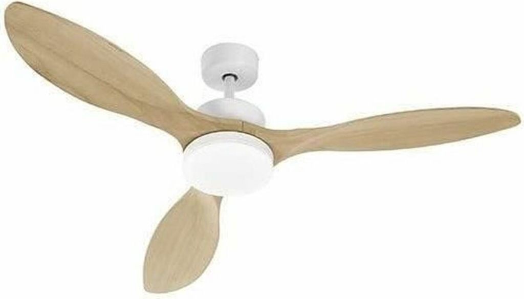 Deckenventilator mit Lampe FARELEK Ø 137 cm 100 W Weiß