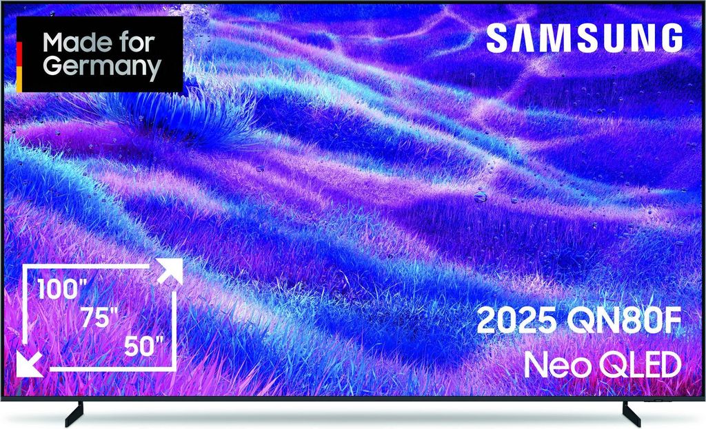 Samsung 100" Neo QLED QN80F 4K Vision AI Smart TV (2025), Produktbild 