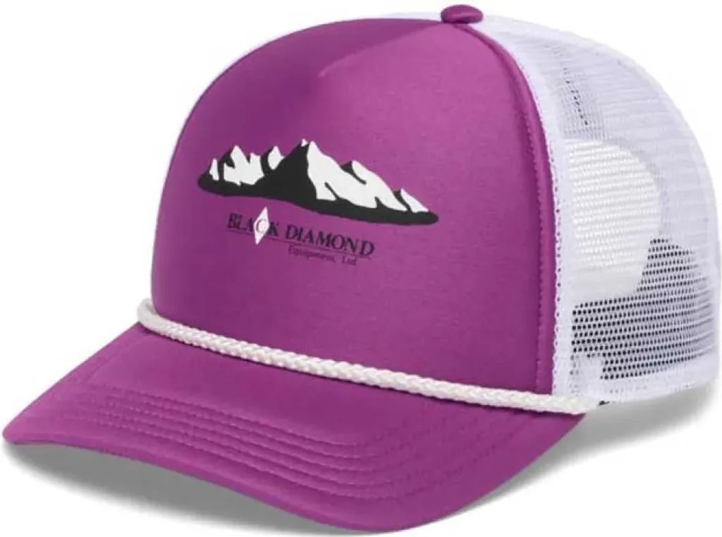 Casquette Black Diamond Flat Bill Trucker 9072 Piton Purple