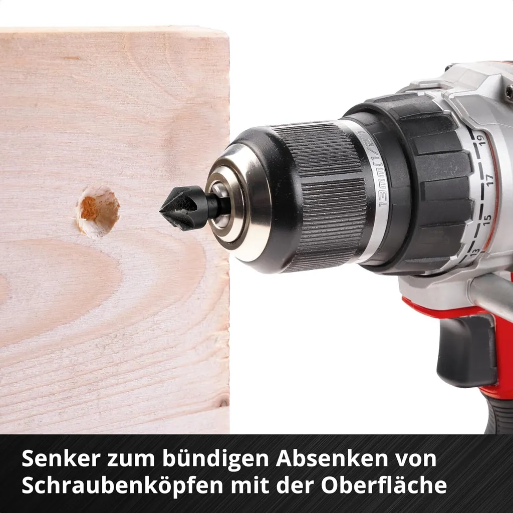 Set Einhell 49108773 M-Case 39 Pezzi: Punte HSS e Inserti Impact - 14