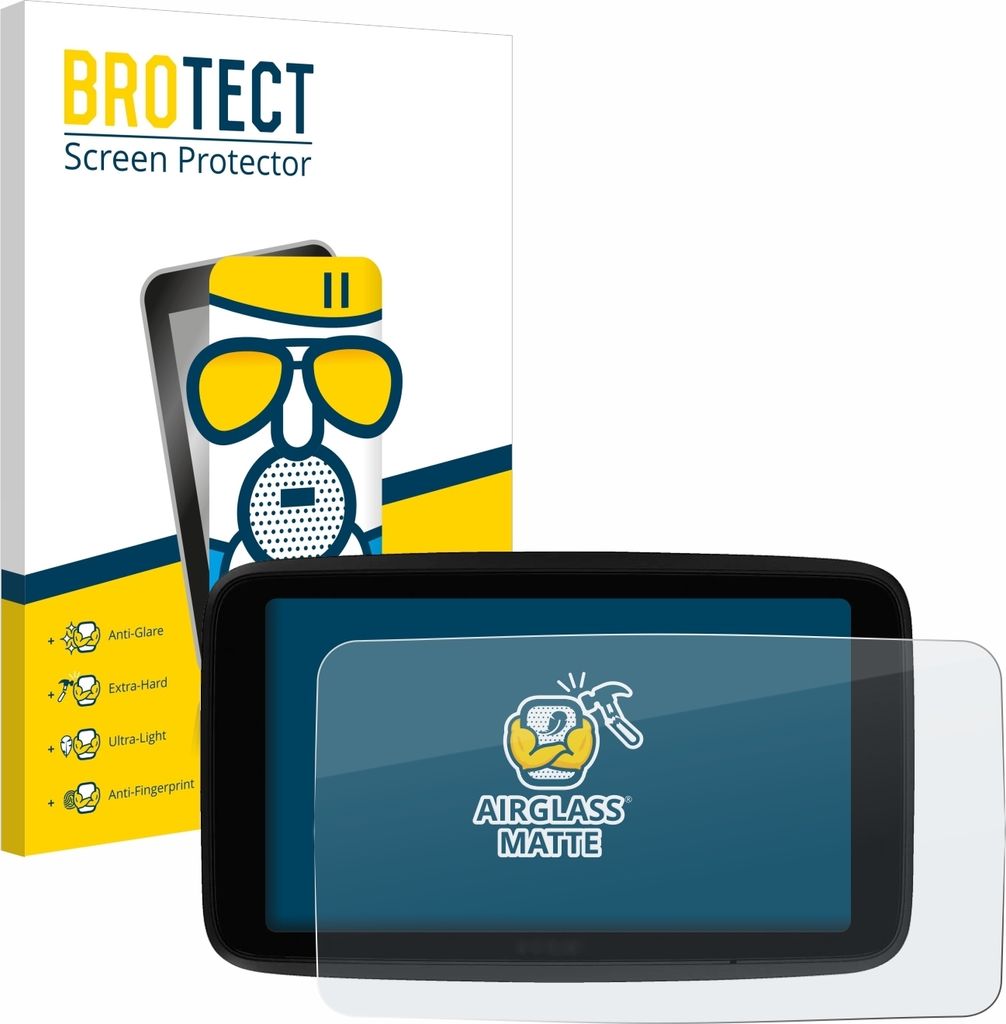 BROTECT Entspiegelungs Schutzglas für TomTom GO Superior 6" Schutzfolie Panzer Folie Glas Display Schutz matt