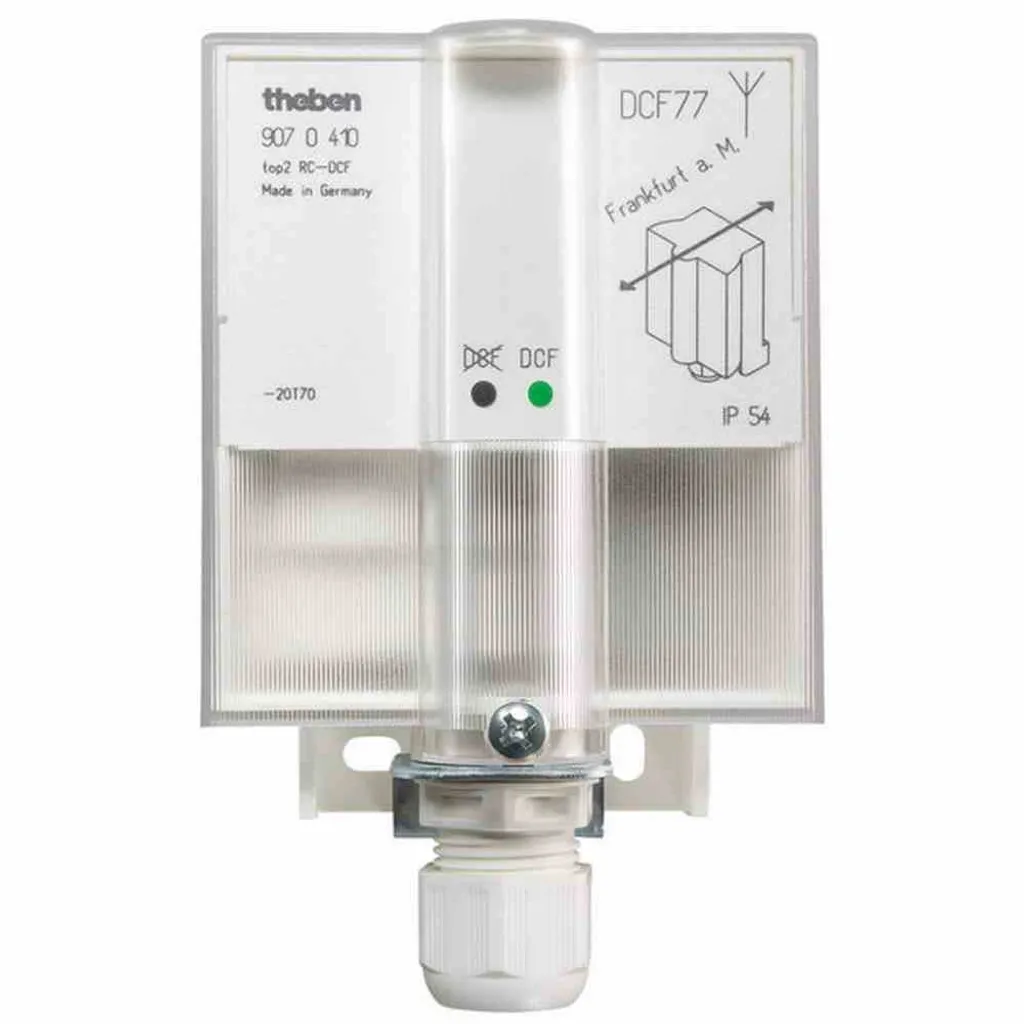 Antenne Radio DCF 5f THEBEN Capteur Extérieur pour Horloges et Modules
