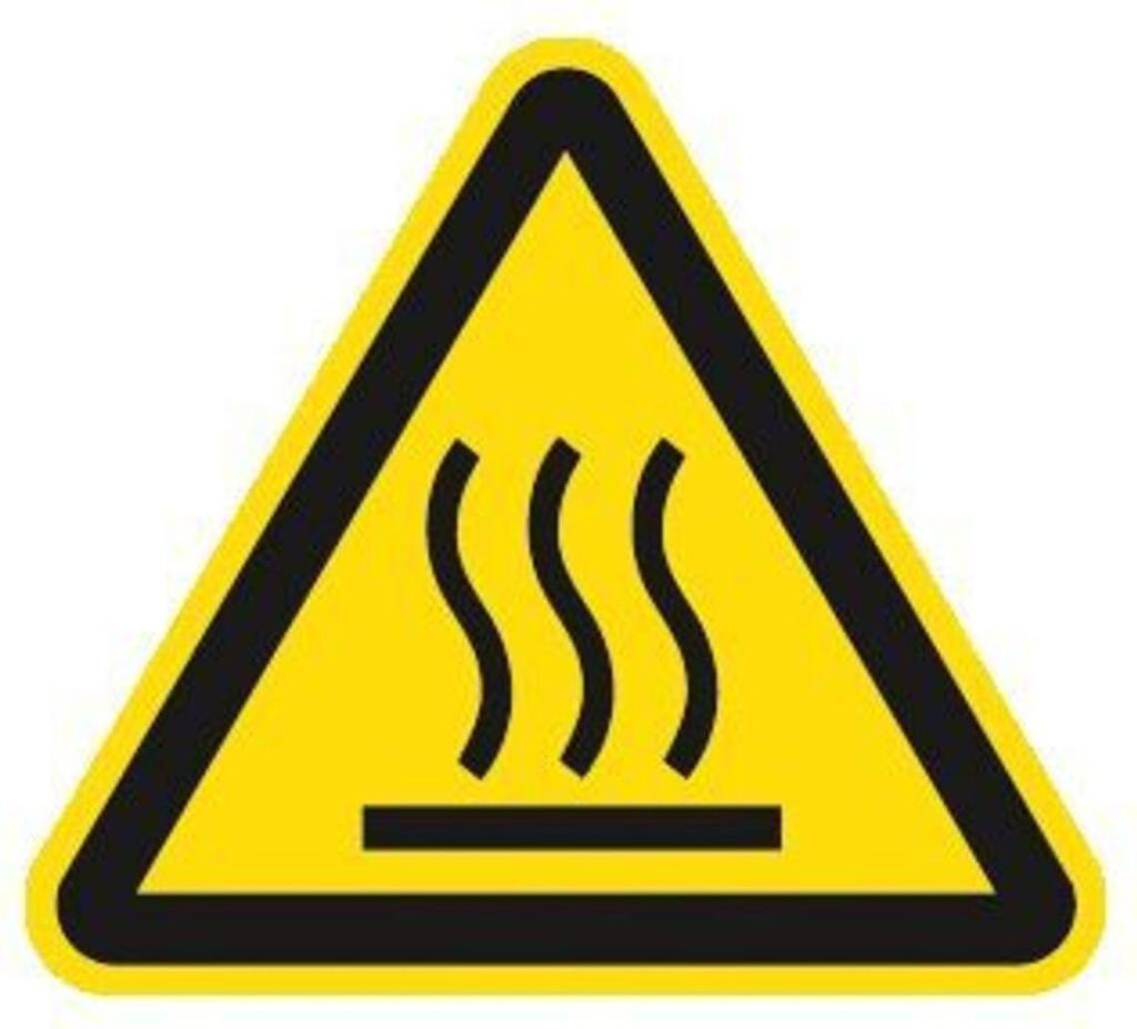 MOEDEL 600236394 Warnung vor heißer Oberfläche ISO 7010, Produktbild 