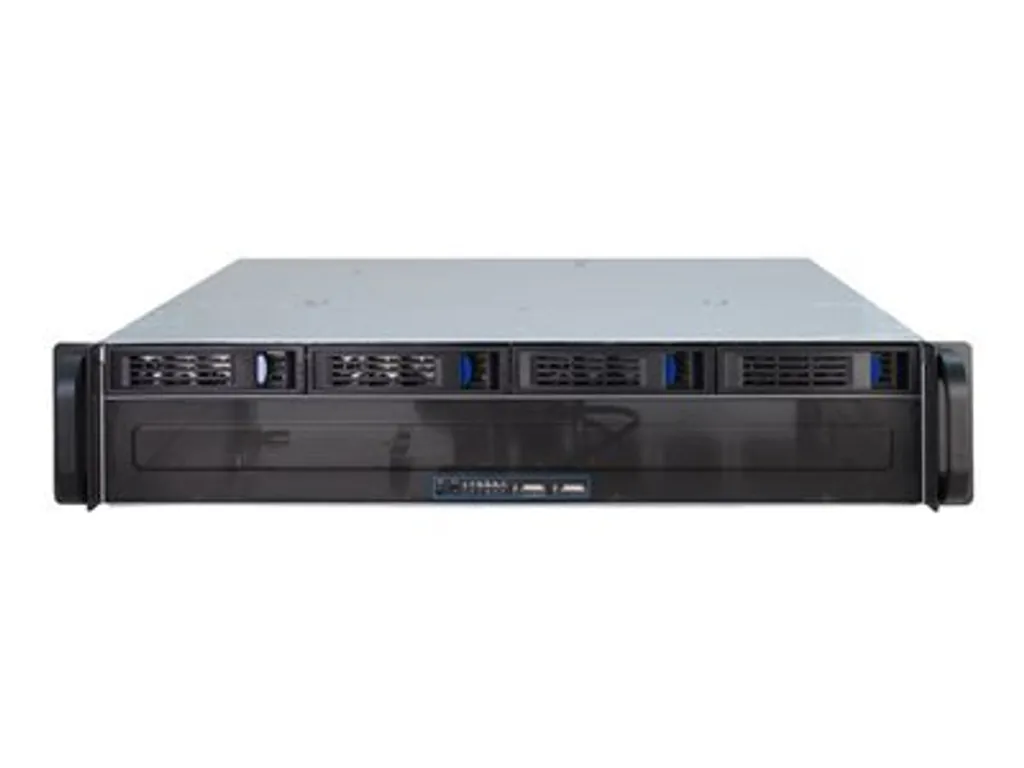 Châssis Inter-Tech IPC 2U-2404L Rack 19 pouces 2HE Storage avec USB 2.0