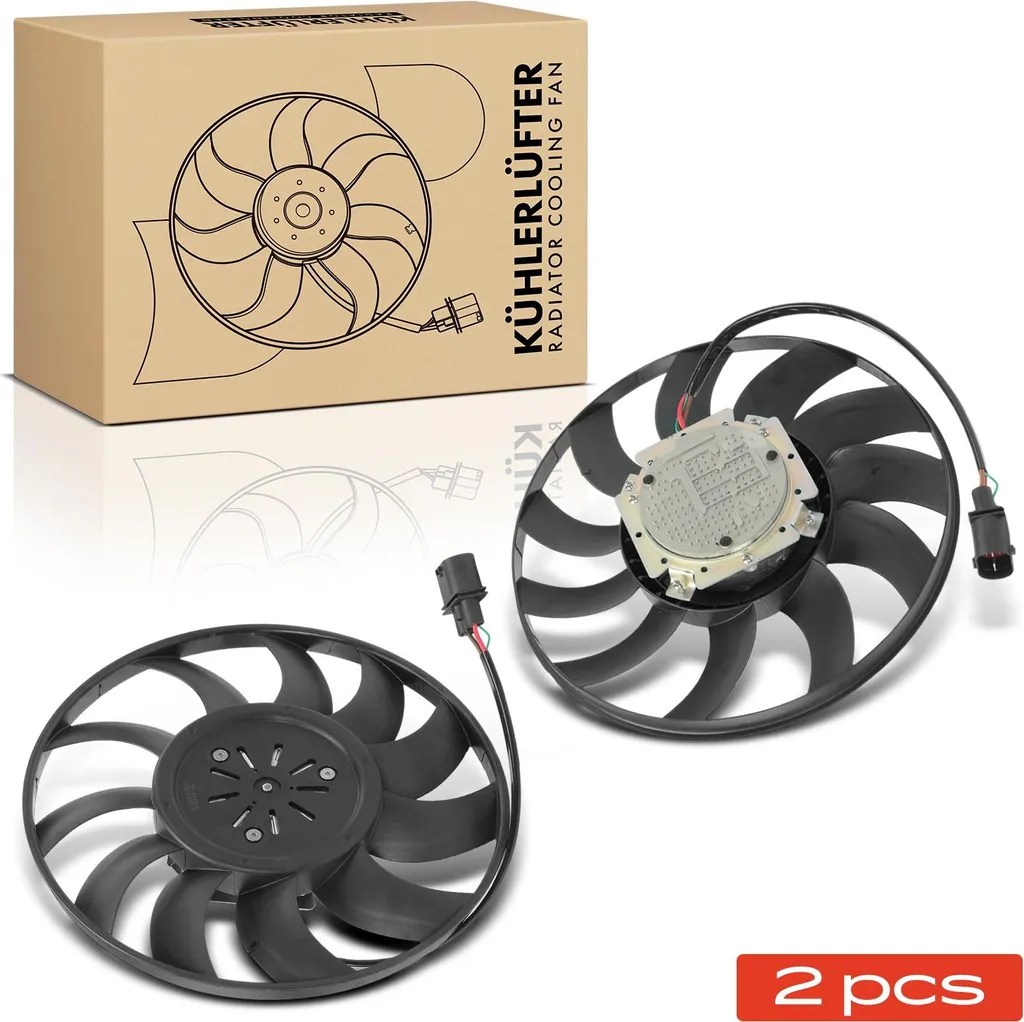 Frankberg 2x Ventilateur Moteur pour Audi A8 4H et Q7 4M - Pack de Deux