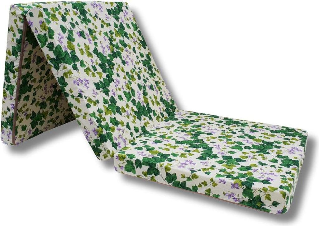 Materasso pieghevole 195x65x10 cm - 003, 3 sezioni, comodo, Immagine del prodotto 