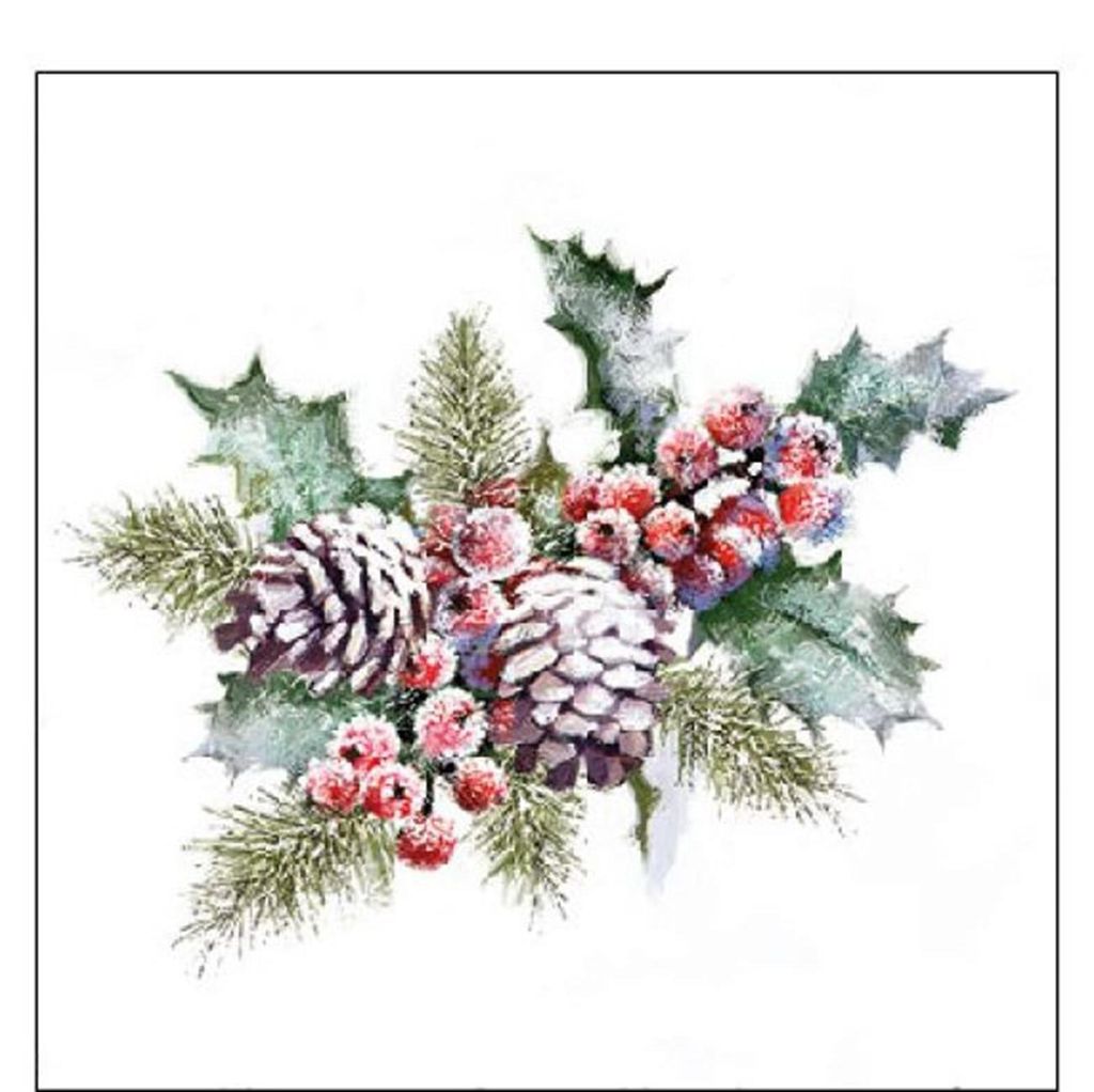 Weihnachten – Servietten Lunch – Napkin Lunch – Format: 33 Produktbild 