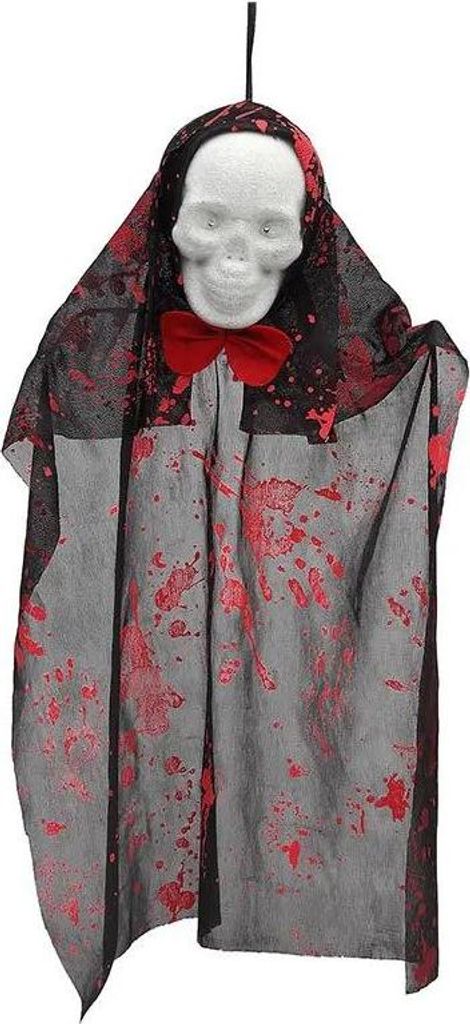 Atosa Blutiger Skelettanhänger 52 Cm Mehrfarbig Mehrfarbig One Size