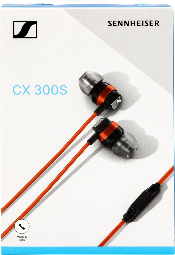 Sennheiser CX 300S in Ear corded Headset, red Produktbild 