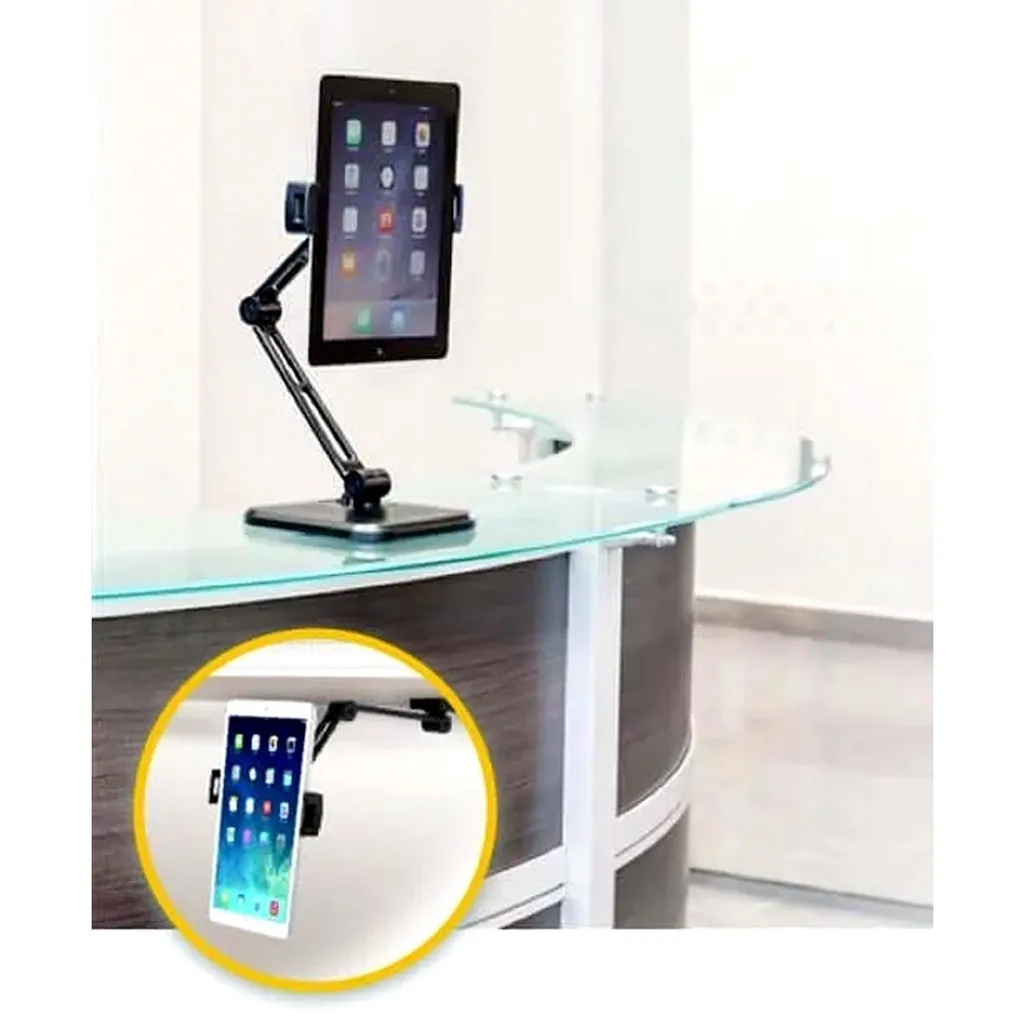 Support tablette pour bureau idéal visioconférence et vidéo - 11