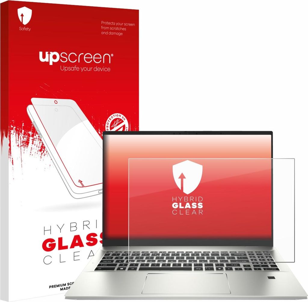 upscreen Schutzglas für MSI Prestige A16 AI+ Schutzfolie Panzer Folie Glas Display Schutz klar