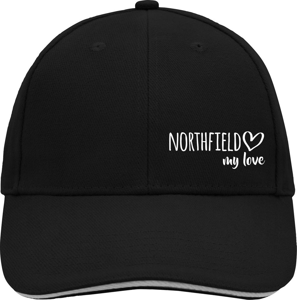 Huuraa Cappy Mütze Northfield my love Black/Light Grey Produktbild 