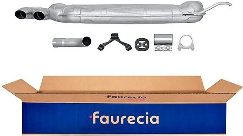 Silencieux pour Audi A3 8P - Remplacement OE 1K6253609P HELLA 8LD