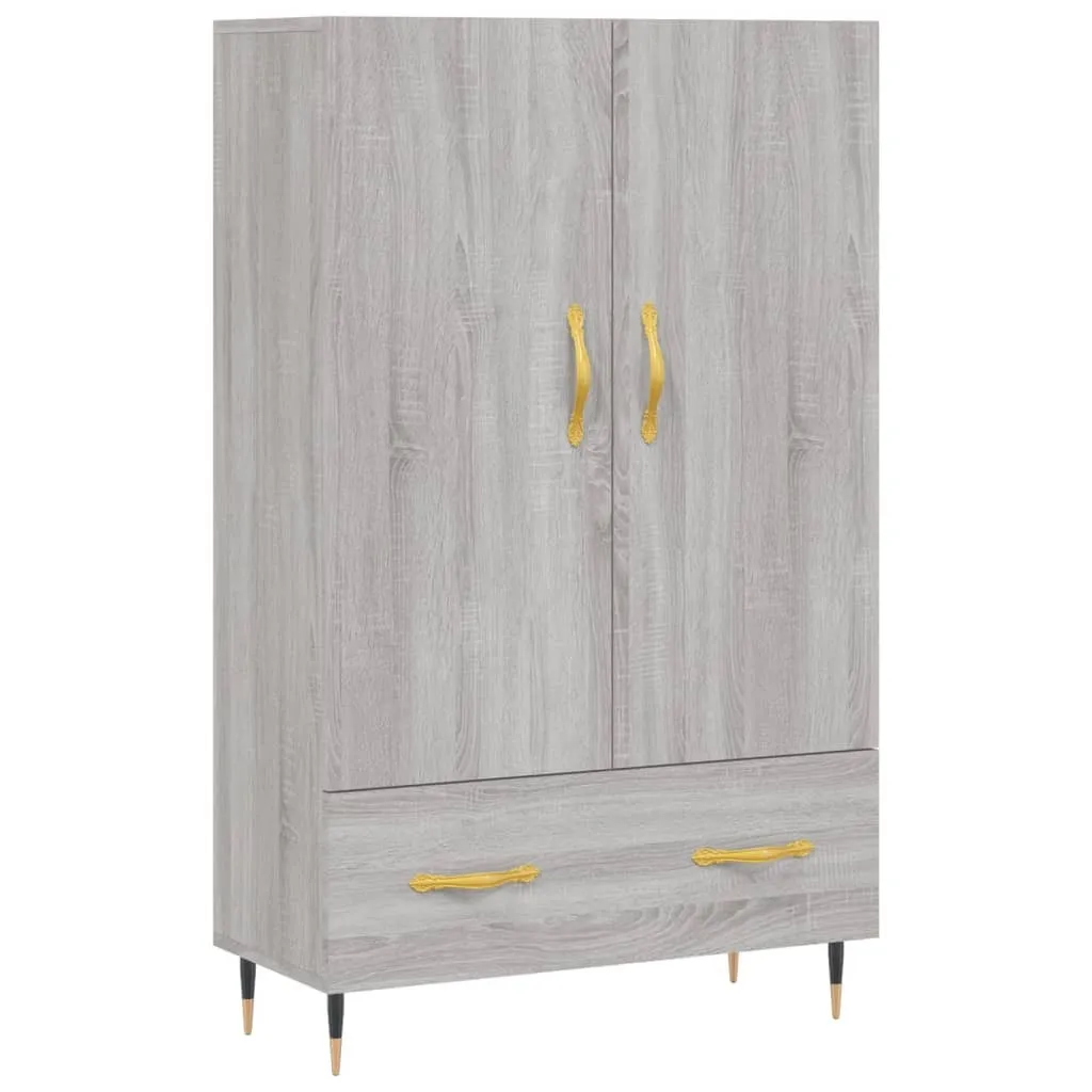 Madia Moderna SYFAX™ Grigio Sonoma 115cm | Mobile Buffet Multistrato