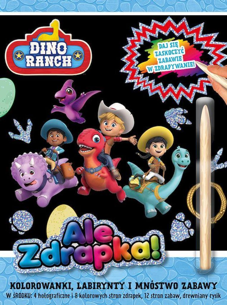 Dino Ranch. Książka ze zdrapką - dla dzieci