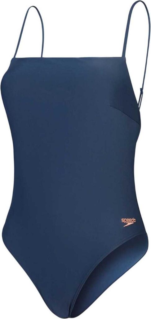 Speedo - Badeanzug für Damen, Verstellbarer Gurt GT12453 (38 DE) (Blau)
