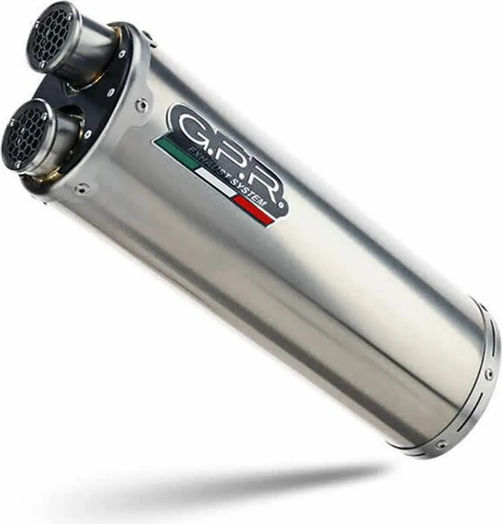 GPR Dual Inox Slip-on Silencieux Échappement Homologué pour KOVE 800x