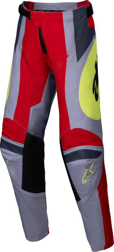 Alpinestars Racer Melt Jugend Motocross Hose, rot/grau, 22