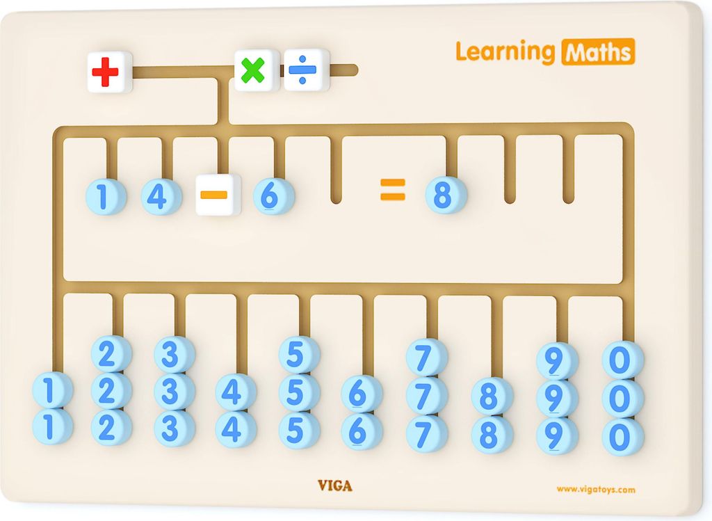 Viga Sensory Board pro výuku počítatMontessori certifikát Obrázek produktu 