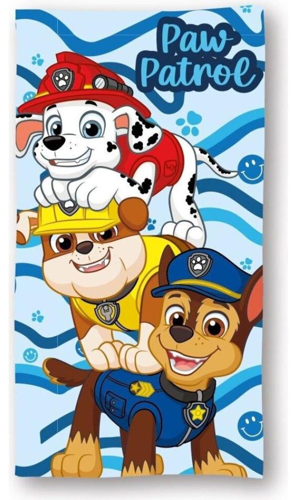 Paw Patrol Blue Wave Badetuch 70x140cm