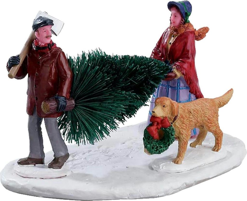 Lemax Vianočná dedinka Pár Vianočný domček Winter Deco - Obrázok produktu 