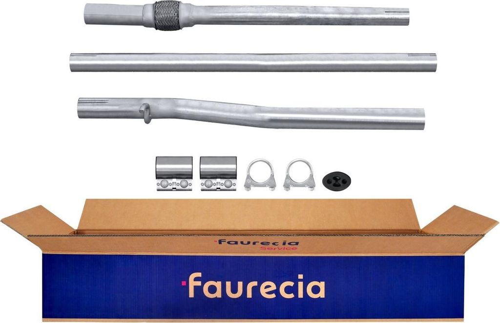 Abgasrohr vorne FAURECIA Aftermarket-Expertise für u.a. FIAT PANDA
