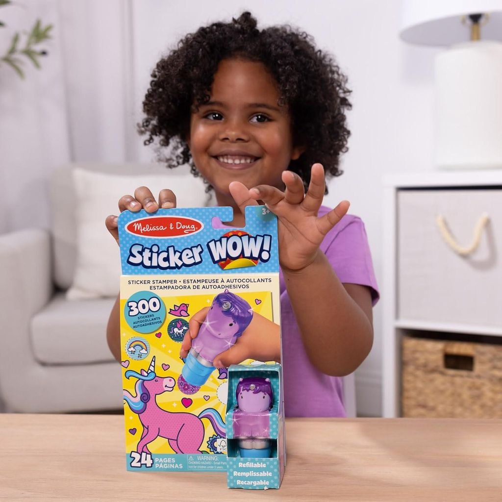 Melissa & Doug Sticker Wow 24-seitiger Aktivitätenblock und Produktbild 