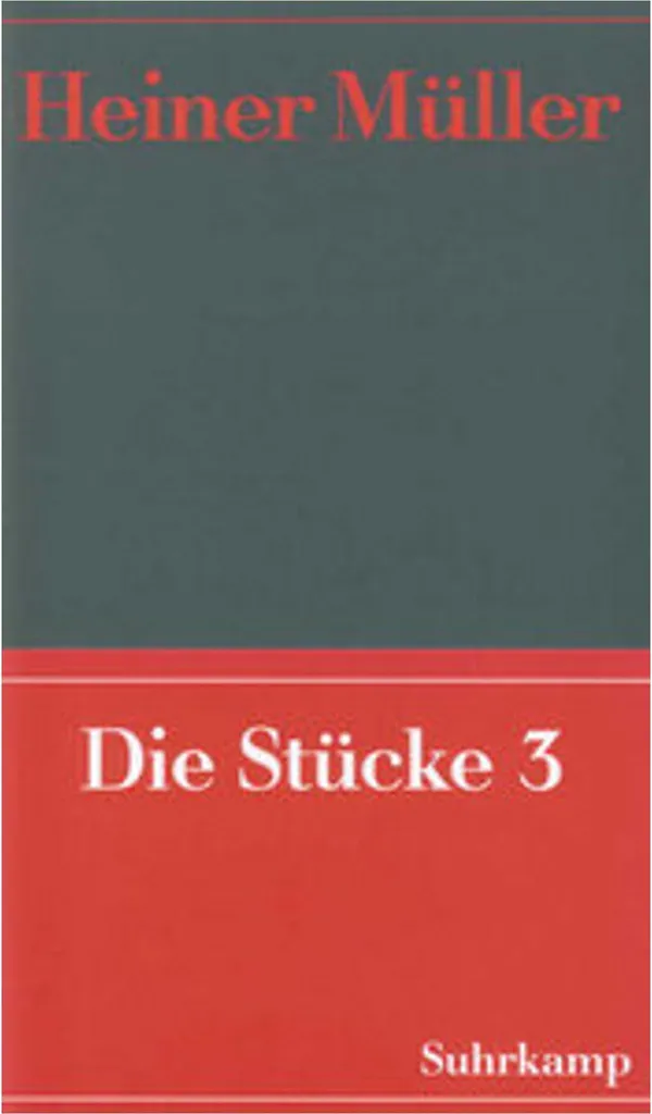Livre de théâtre Werke 05 Die Stücke 03 - Édition reliée de collection