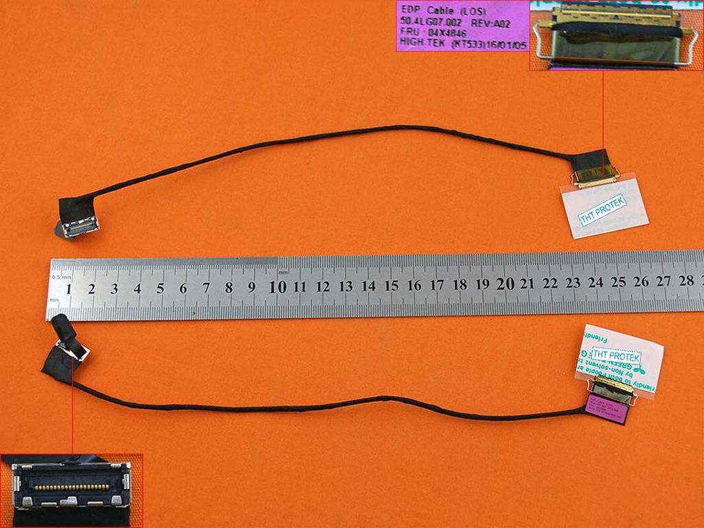 Displaykabel Bildschirm LED screen cable kompatibel für FRU: 04X4846