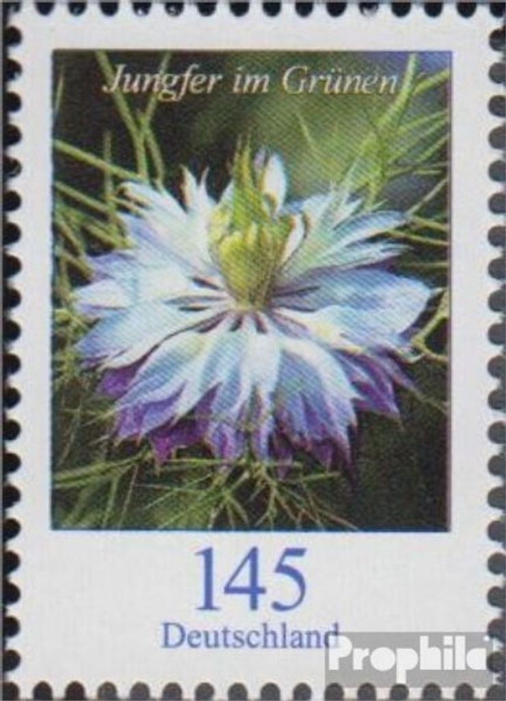 Briefmarken BRD (BR.Deutschland) 2018 Mi 3351 (kompl.Ausg.) postfrisch Blumen